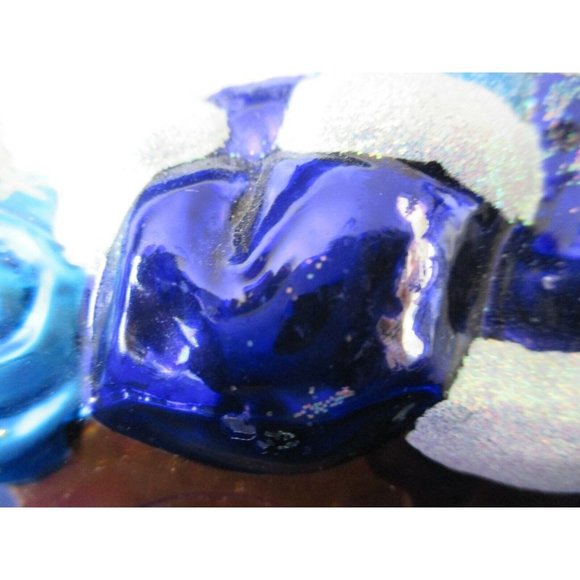 Vintage Christopher Radko Mercury Style Glass Santa On Sleigh w/ Bottle Ornament - Picture 6 of 12